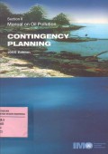 Contingency Planning. Manual on Oil Pollution Section II