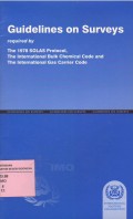 Guidelines on Surveys required by The 1978 SOLAS Protocol, The International Bulk Chemical Code and The International Gas Carrier Code