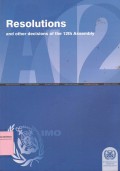 Resolutions and Other Decisions of the 12th Assembly