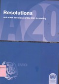 Resolutions and Other Decisions of the 20th Assembly