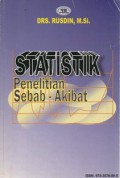 Statistik Penelitian Sebab Akibat
